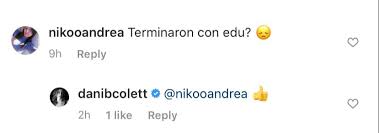 Respecto a las críticas, dani aprendió a lidiar con ellas y hacer que no le afecten tanto. Murio La Flor Eduardo Vargas Y Daniela Colett Habrian Terminado