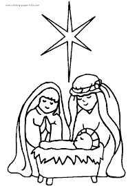 Youngsters's coloring pages on the web provide a greater assortment of material than the books within the stores can, and in case your kids need printed coloring books you'll be able to hearth up that printer of yours and create a personalized, certainly one of a form baby jesus coloring pages guide in your little one. Jesus Christmas Coloring Pages For Kids Drawing With Crayons