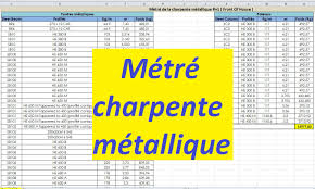 Sauter à la navigation sauter à la recherche. Feuille De Calcul Excel Charpente Metallique Xls Cours Genie Civil Outils Livres Exercices Et Videos