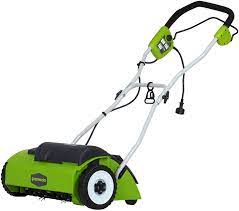 Shop name brand dethatchers and save up to 67% on shipping costs. Amazon Com Greenworks 10 Amp 14 Inch Corded Dethatcher 27022 Walk Behind Lawn Mowers Garden Outdoor