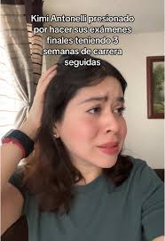 Kimi Antonelli y la presión de los exámenes finales