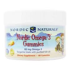 Nordic Naturals Nordic Omega 3 Gummies Tangerine 60 Gummies Evitamins Com