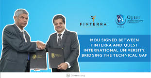 Maybe you would like to learn more about one of these? Mou Signed Between Finterra And Quest International University Bridging The Technical Gap By David Swinburne Medium