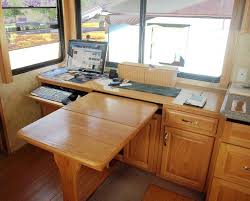 This Would Be Perfect For The Motorhome Office Dining Table Or Rv Furniture Rv Living Room Rv Decor