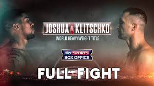 After four months since the fight was officially announced, the duo are concentrating on final. Anthony Joshua V Wladimir Klitschko Full Fight 29th April 2017 Youtube