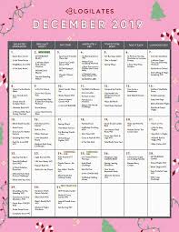 December Workout Calendar Thanksgiving Recap Blogilates Workout Calendar Blogilates Month Workout Challenge