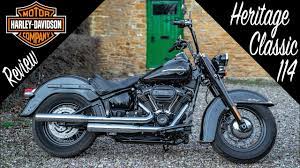 Harley Davidson Heritage Classic 114 2021 Review How Good Is This Cruiser Tourer V Twin Motorcycle Youtube