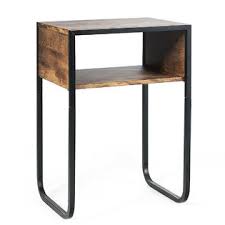 Alaterre claremont rustic wood coffee table. Gymax Gys04473 Side Table Industrial Coffee Table W Metal Frame Rustic End Table Nightstand