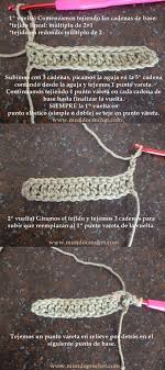 Ver más ideas sobre puntos crochet, croché, puntos. Como Tejer El Punto Elastico En Crochet O Ganchillo Paso A Paso Mundo Crochet