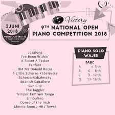 Namara dapat dilihat pada tabel 4. Lomba Piano