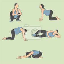 Check spelling or type a new query. Gesunde Schwangere Frau Ubung Dehnen Und Yoga Icons Fototapete Fototapeten Schone Hocken Asana Myloview De
