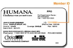Why do you need insurance group number on card? Humana Id Card Examples