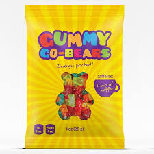 Package Design For Caffeinated Gummy Bears By Pslinakey Gummy Bears Packaging Design Gummies