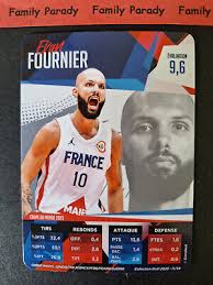 Evan Fournier #10 Limited Edition Christmas 2023 Basket France
