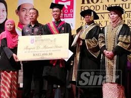 Chef lecturer at food institute of malaysia (fim). Ku Muhammad Muaz Graduan Terbaik Fim
