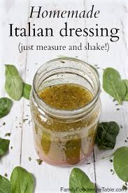 Homemade Italian Dressing Video Family Food On The Table Recipe Homemade Italian Dressing Salad Dressing Recipes Healthy Salad Dressing Recipes Homemade