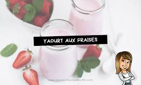 Yaourt Vegetal Fait Maison Aux Fraises Sans Yaourtiere Recette Facile En 2020 Yaourt Maison Yaourt Vegetal Recette Yaourt Maison