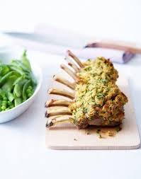 Carre D Agneau En Croute De Persil Et Moutarde Recette Carre D Agneau Pintade Farcie Plat