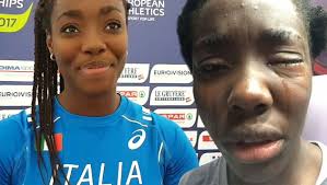 In 2018 her personal best of 59. Daisy Osakue Rassismus Italienische Athletin Am Auge Verletzt Krone At
