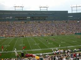 lambeau field seating views event usa