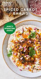 Spiced Carrot Bhajis Jamie Oliver Recipes Tesco Real Food Recipe Jamie Oliver Healthy Recipes Jamie Oliver Recipes Healthy Eating Recipes
