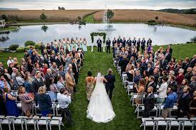 Beautiful Ceremony Photo From Harvest View Barn At Hershey Farms Wedding Barn Wedding Photos Barn Wedding Wedding Photos