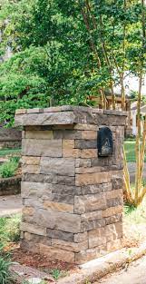 The mailbox is an important part of your home. Build A Stone Veneer Monument Mailbox In 5 Easy Steps Concrete Decor