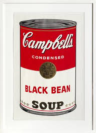 Artist, painter, filmmaker, publisher, partygoer. Black Bean From Campbell S Soup I Fs Ii 44 By Andy Warhol 1968 Print Artsper 740133
