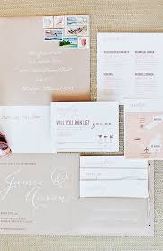 Yet it rained every single day of the week leading up to the wedding. Jamie Aaron S Modern Romantic Destination Wedding Invitations