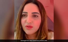 NDTV on X: Pak Tiktok Star Hareem Shah Alleges Husband Kidnapped In  Karachi, Posts Video t.co61tILyN8iN t.cohCCejdGrVd  X