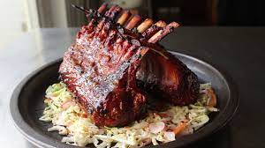 Korean Barbecued Rack Of Lamb Video Lamb Recipes Lamb Chop Recipes Rack Of Lamb