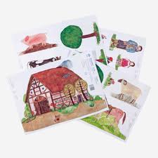 Bastelbogen haus kostenlos forsthaus beerwalde haustral pattern. Bastelbogen Bauernhof Lila Lammchen Onlineshop