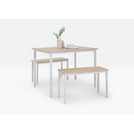 Enter your email address to receive alerts when we have new listings available for argos dining table and 4 chairs. Buy Argos Home Bolitzo Table Bench Set Oak White Dining Table And Chair Sets Argos