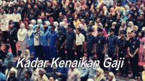 Jadual cara kira kenaikan gaji kerajaan atau penjawat awam mulai julai 2016. Kadar Jumlah Kenaikan Satu Gaji Tahunan Penjawat Awam Kerajaan 1 Julai 2018