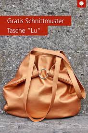 Wie man ein schnittmuster richtig druckt, kannst du in der. Tasche Nahen Mit Gratis Schnittmuster Tasche Lu Nur Im Januar