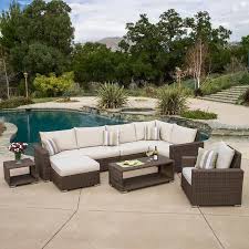 Milano 9 Piece Modular Seating Set Outdoor Wicker Patio Furniture Wicker Patio Furniture Wicker Patio Furniture Set