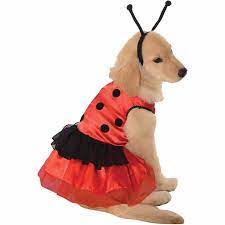 Lovely Ladybug Halloween Pet Costume Multiple Sizes Available Walmart Com Pet Halloween Costumes Dog Costume Dog Halloween Costumes