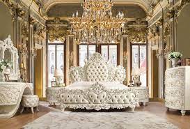 6 Pc Luxury Formal Bedroom Set Cal King Bed Dresser Mirror Stool 2 Night Stand Ebay Luxury Bedroom Sets Luxurious Bedrooms King Bedroom Sets