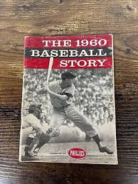 The 1960 Baseball Story by Phillies Magazine Booklet Aaron Mickey Mantle  Banks