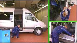 If your door tracks are dirty, follow these easy steps to get your sliding glass door tracks clean aga. Mercedes Benz Sprinter How To Replace The Cable Track On The Load Compartment Door W906 Youtube