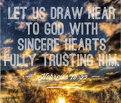 23 we cannot draw near to god until our guilt is removed. Let Us Draw Near To God Seeking Passionate Prayer In Spiritual Warfare