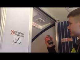 The smoke detectors in the aircraft toilets can also detect vape in certain circumstances, even though it is not you are allowed to bring vape on a plane to use at your destination but it is not quite as straightforward as you may think when taking vape through airport. Crj 100 Lavatory Smoke Detector Test Youtube