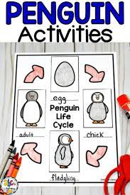 Penguin Activities Penguin Activities Kindergarten First Day Science Activities