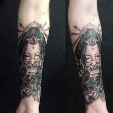 Chronic Ink Tattoo Toronto Tattoo Geisha Forearm Tattoo Done By Danny Japanese Tattoo Designs Hand Tattoos Tattoos