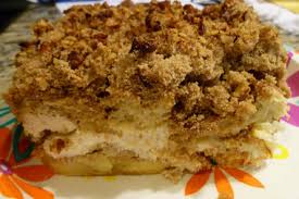 Bake in a 350 degree f oven for 55 minutes to 1 hour. Pumpkin Cream Cheese Bread Pudding With Streusel Topping Csmonitor Com