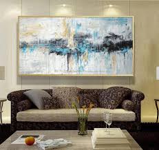 You don't have to pay a lot of money on art. Colorful Abstract Oil Painting For Modern Home Decor Wall Art Decor Living Room Modern Wall Decor Living Room Art