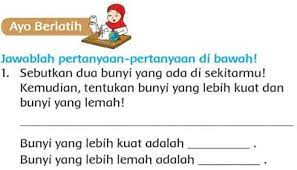 Sebutkan Dua Bunyi Yang Ada Di Sekitarmu Tentukan Panjang Pendek