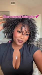 90s inspired 😍 would you try it ? #blackgirlhairstyles  #easycurlyhairstyles #naturalhairstyles #stylesforshorthair  #naturalhairblackgirl #cutehairstyles #halfuphalfdownhairstyle #sierrab