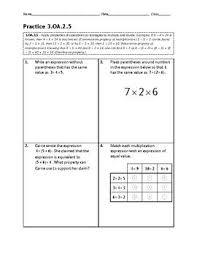 3 Oa 2 5 Practice Free This Is A Rigorous Set Of Problems Specifically Designed For High Achievement And Closing The Gap On Standardiz Practice Fun Math Math
