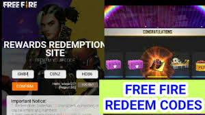 Free fire diamond hack redeem code: Free Fire Redeem Codes 2020 New Redemption Codes In Free Fire Free Diamond Dredeem Codes Youtube